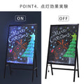 A型ライティングボード マーカー用 片面 LED発光 ブラック 店舗用 看板 メニュー看板 rgb-bsm-110 4