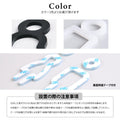 【TOILET】男女トイレ表示 ピクトサイン ブラック/ホワイト アクリルt5mm トイレ案内 picsgn-ml 7