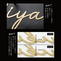表札 ステンレス 英数字 店舗看板 DIY 戸建 表札 ステンレス オーダーメイド 切り文字 ゴールド 門柱 玄関 かっこいい おしゃれ かわいい 小さいサイズ DIY ルームナンバー 番地 筆記体 手書き風 住所だけ sh-s0001 3