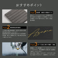 表札 おしゃれ 戸建て タイル 約144mmX144mm×t8.5mm 洗練さ 二世代 番地 一軒家 住所 番地 sh-t0003 6