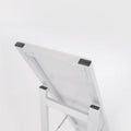 カードケーススタンド看板 A4横4枚 ハイタイプ 片面 シルバー kdks-a4y4kh 10