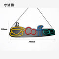 ネオン風LED看板 Coffee カフェ 光看板 ネオンサイン インテリア ディスプレイ 店舗用 BAR・バー 雑貨 ns-04 2