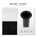 テーブル脚 業務用 レストランテーブル用 ステレンス シルバー 円柱 丸ベース 角ベース 高さ682mm テーブル 机 ダイニング 店舗 新生活 tks-cftb-sc 5