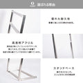 パンフレットスタンド 3段 カタログスタンド W290×D390×H1390mm 雑誌ラック スリム 省スペース ディスプレイスタンド 店舗用 tks-fr14029-ss 4
