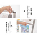 パンフレットスタンド 3段 カタログスタンド W290×D390×H1390mm 雑誌ラック スリム 省スペース ディスプレイスタンド 店舗用 tks-fr14029-ss 6