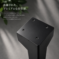 日本製 テーブル脚 鉄製フィッティング 4点セット 家具部品の交換用脚 頑丈な鉄製アートテーブル脚 2色 幅10.5cm 高さ67cm 取付け脚 付替え脚 送料無料 tl-012 6