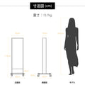 和風 LED電飾看板 屋外用 防水 両面表示 キャスター付 高さ118cm 黒 青海波 麻の葉 桧垣 ts-wf-01-m 7