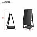 屋内仕様 縦横自由 43型A型スタンド付 デジタルサイネージ W510xD540×H1210mm tv-a43 9