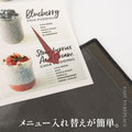 和洋兼用メニューブック メニューブック A4 バインダー 洋風 和風 メニューカバー おしゃれ 飲食店 メニュー表 ファイルブック 業務用 高級 yyb-cp05 5