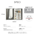 和洋兼用メニューブック メニューブック A4 バインダー 洋風 和風 メニューカバー おしゃれ 飲食店 メニュー表 ファイルブック 業務用 高級 yyb-cp05 8