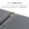 メニューブック a4 メニューカバー 6ページ お品書 メニュー表 メニューファイル メニュー帳 業務用 yyb-cp10 8