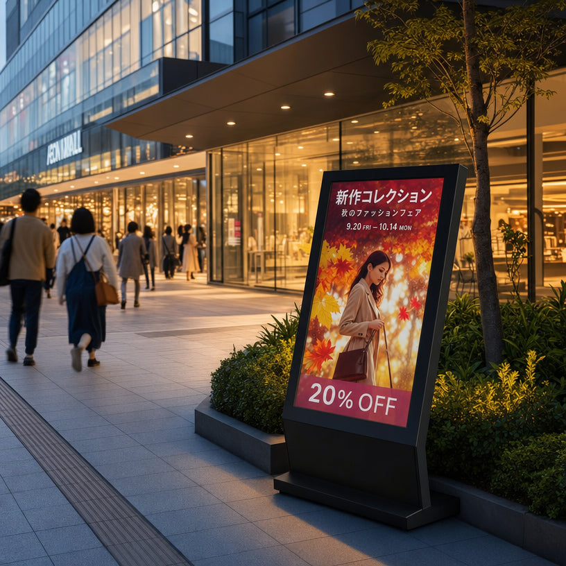 屋外用デジタルサイネージ