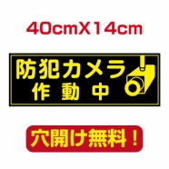 アルミ複合板　プレート看板 看板 標識 40*14cm camera-28