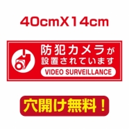 アルミ複合板　プレート看板 看板 標識 40*14cm camera-42