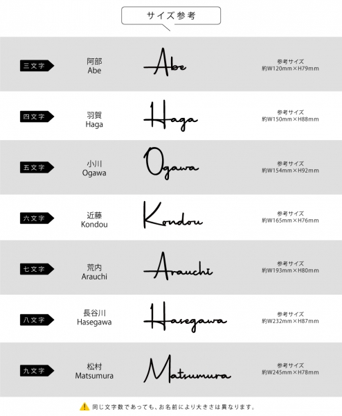 表札 アルミ 銅色 新築祝い 戸建て ネームプレート 屋外 gs-nmpl-1078