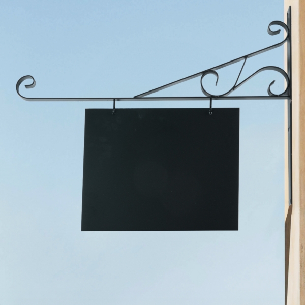 エクステリア本体販売サインプレート アイアン 看板 店舗用 屋外 gspl-2aian