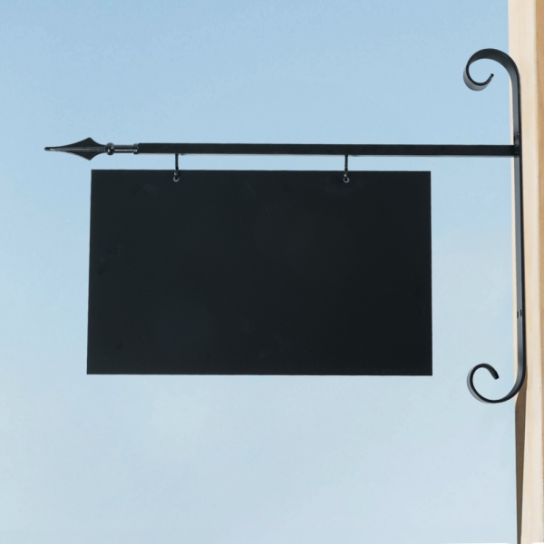 エクステリア本体販売サインプレート アイアン 看板 店舗用 屋外 gspl-4aian