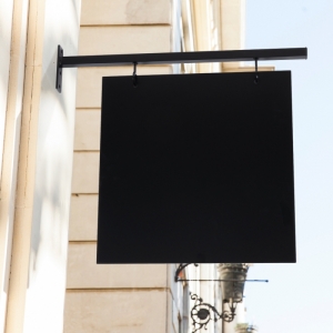 エクステリア本体販売サインプレート アイアン 看板 店舗用 屋外 gspl-aian4040